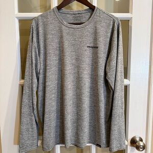 Patagonia Capilene Cool Daily Long Sleeve 50+ UFP Stretch Performance Men Large